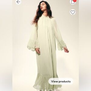 H&M Pleated Caftan Dress